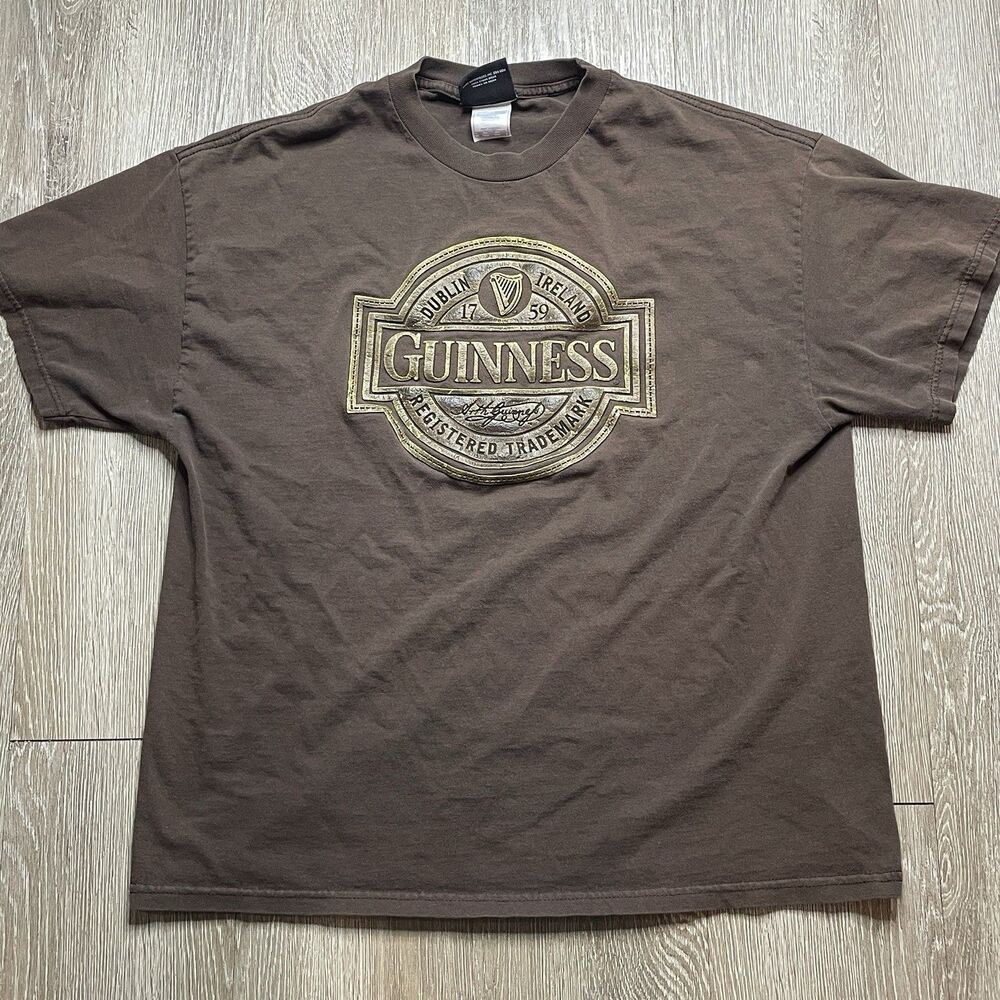Men’s Vintage GUINNESS Beer T-shirt Size XL
